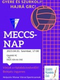 2023. április 1. (Szombat) NB I. női - Röplabda mérkőzés - 17:00-tól!