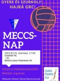 2023. március 25. (Szombat) NB I. női - Röplabda mérkőzés - 17:00-tól!